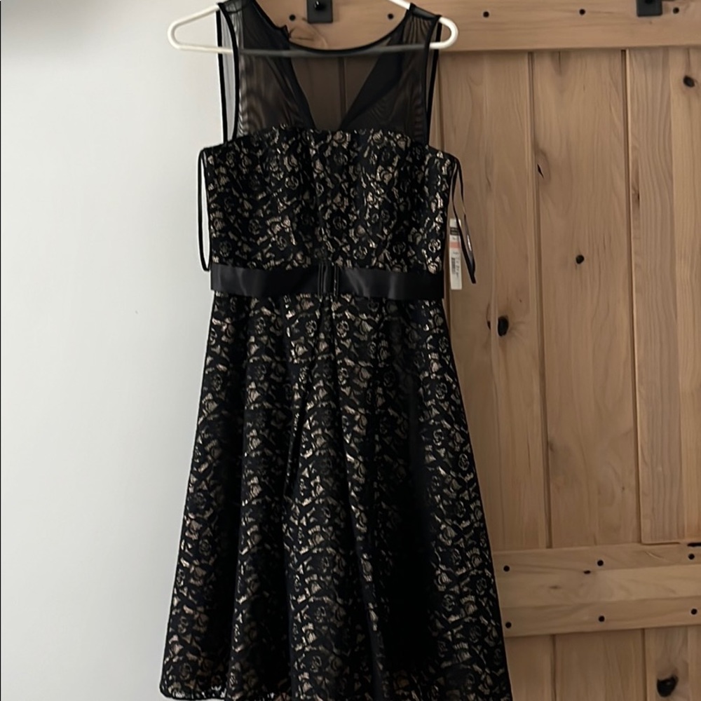 Black sleeveless mini dress sleeveless